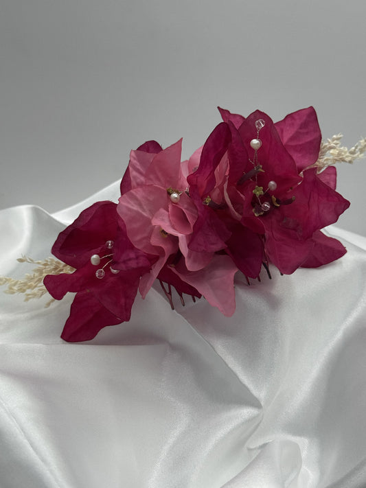 Tocado de Novia - Bugambilias Rosé