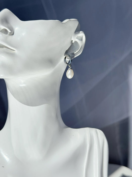 Aros de Perla Natural - Grace