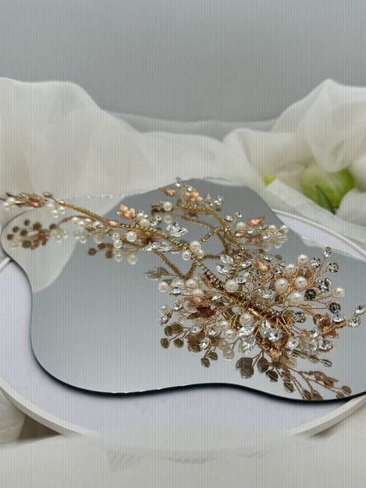 Tocado de Novia Multiforma - Crystal Branch