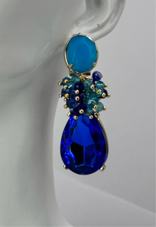 Aros Racimo  Bora Bora - Blue