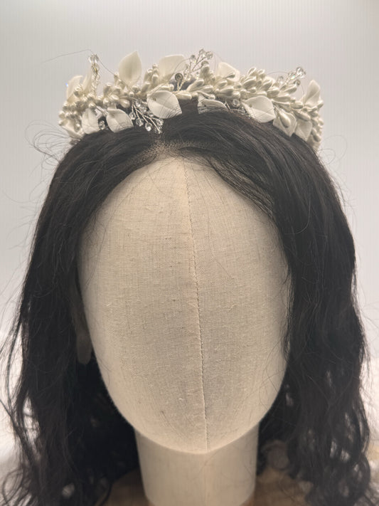 Corona de Novia White Muse