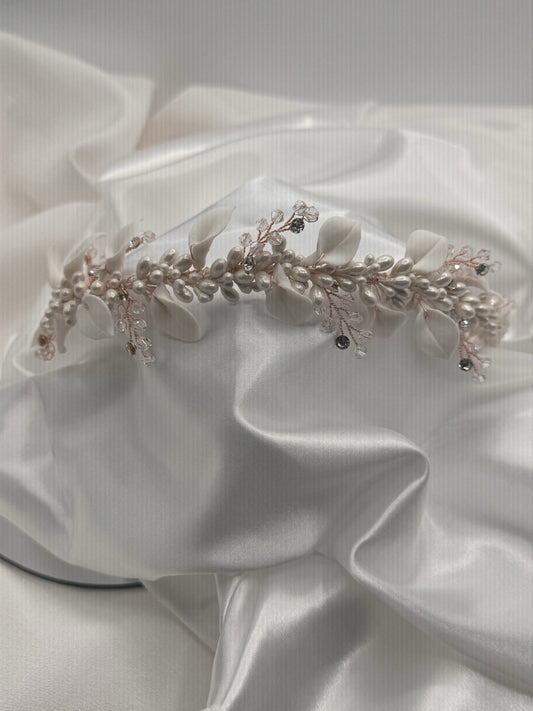 Corona de Novia White Muse