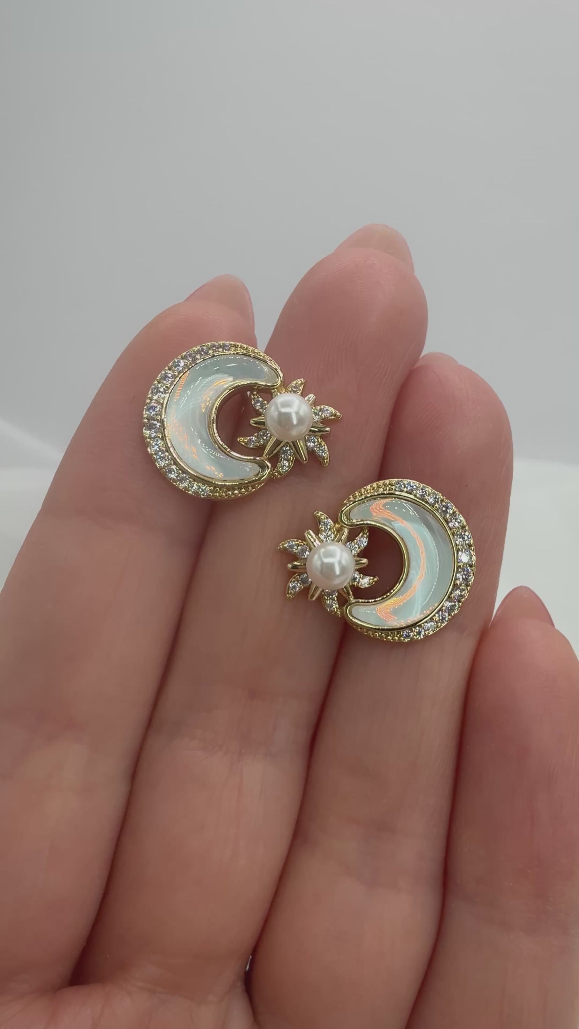 Aros Bañados en Oro - Celestial Dreams